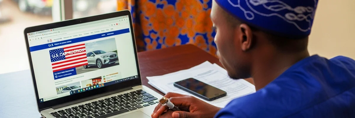how to pay US car auctions from Nigeria