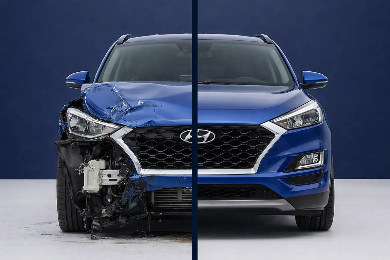 accidented vs clean title cars