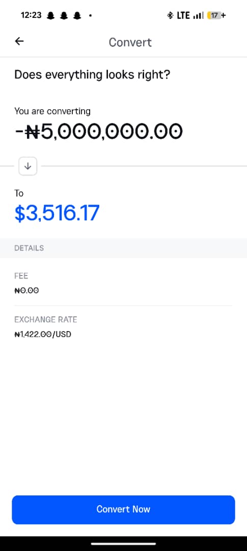 how to convert naira to dollars for import