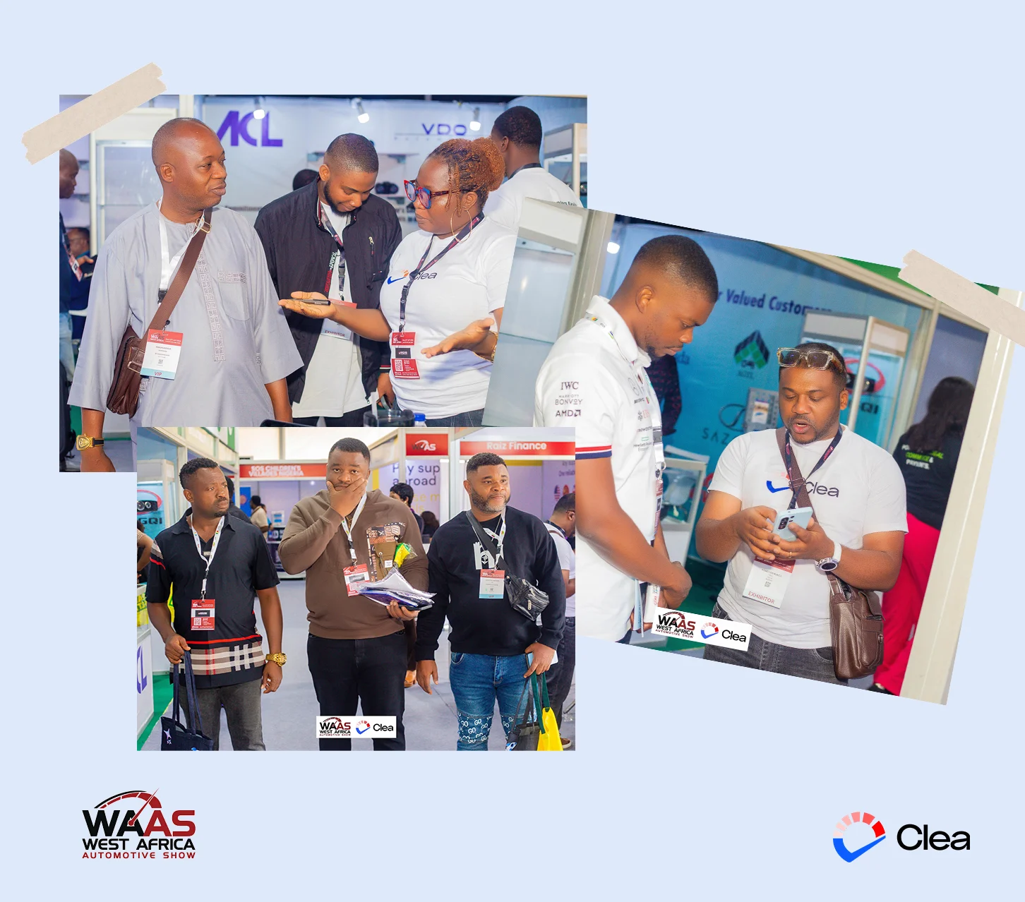 Clea at the West Africa Automotive Show, 2026 for Day 2