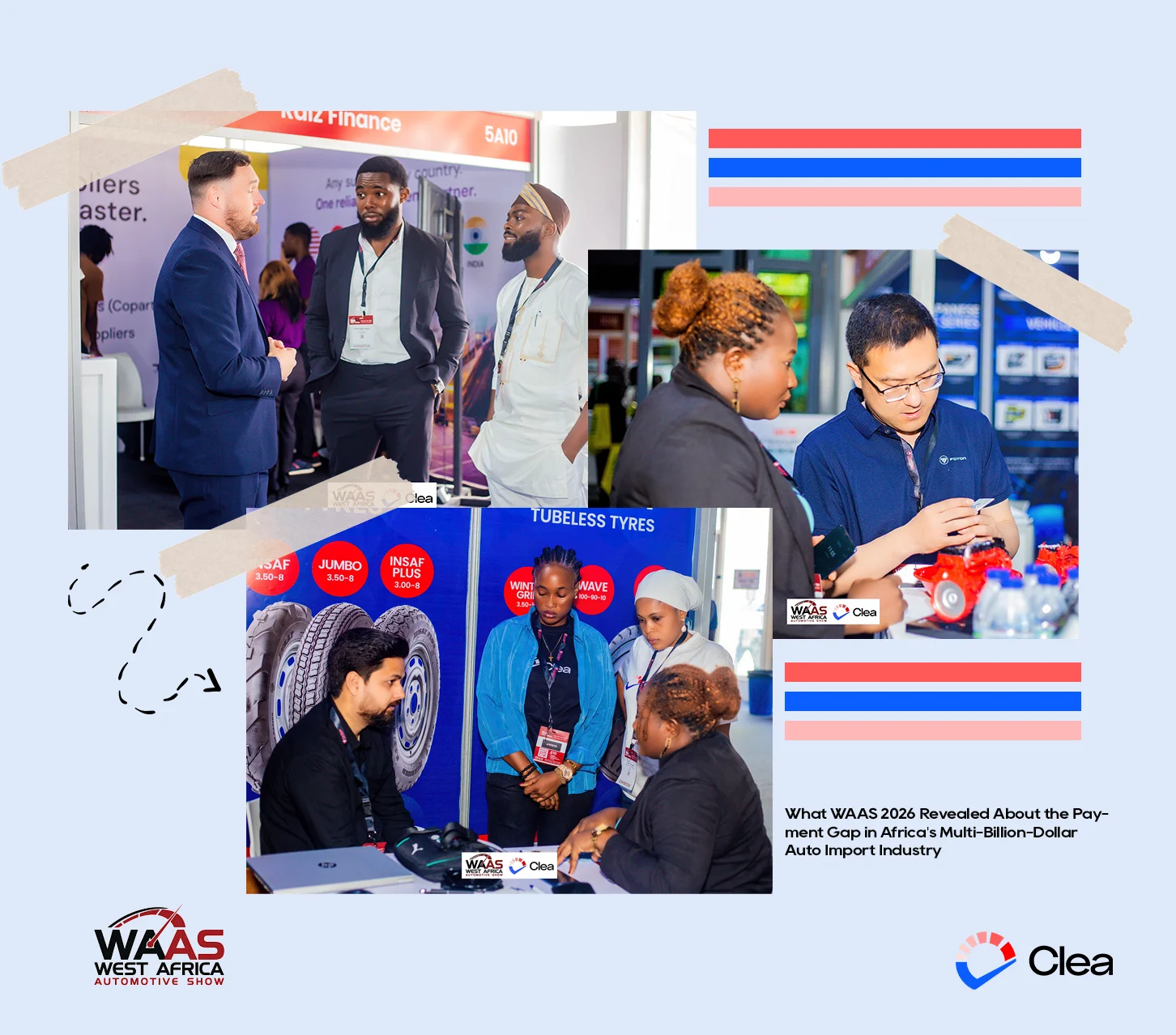 Conversations going on at the West Africa Automotive Show
