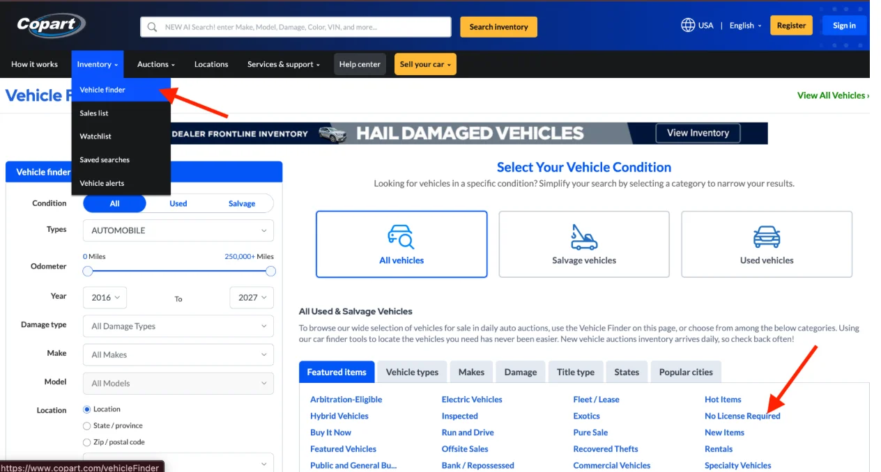 How to Buy Cars From Copart and IAA Without Dealer License