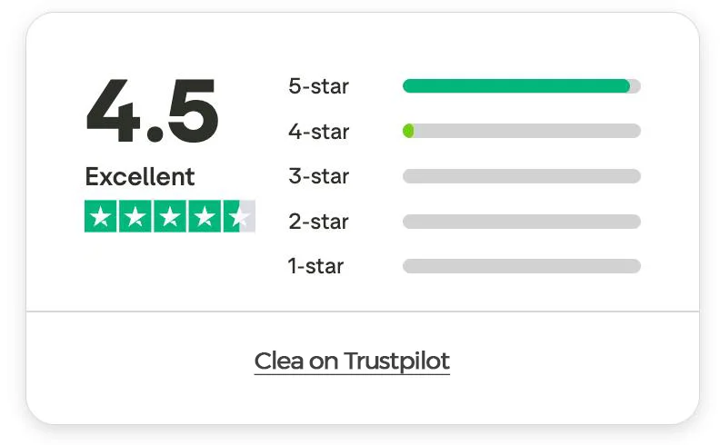 Clea on Trustpilot