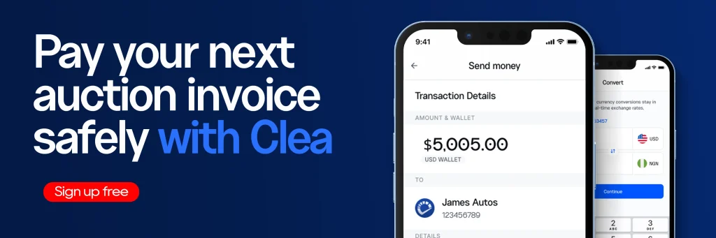 Pay your next auction invoice safely with Clea