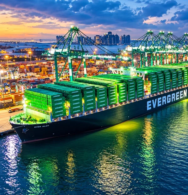 EVERGREEN Shipping to Nigeria with Clea