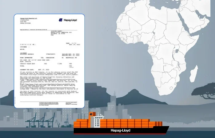 Hapag-Lloyd Invoice Payment Using Clea